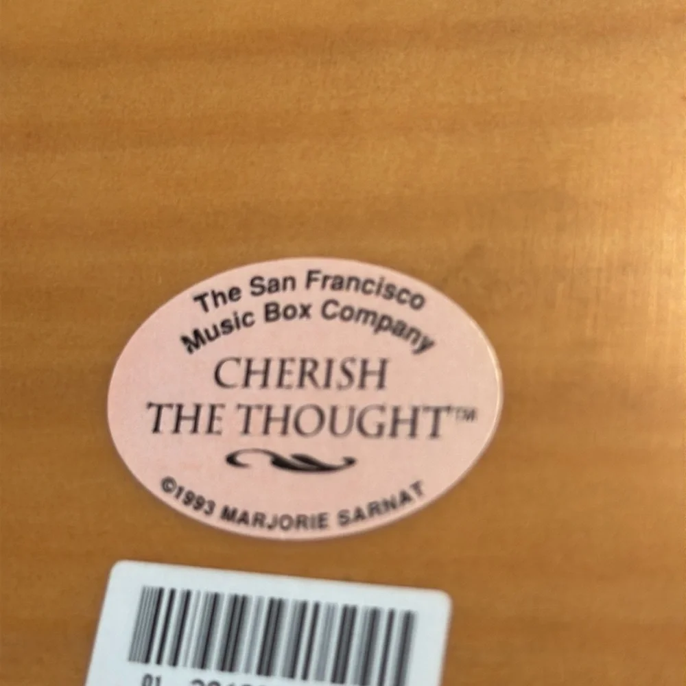 San Francisco Music Box Cherish The Thought A True Friend is A Special B…